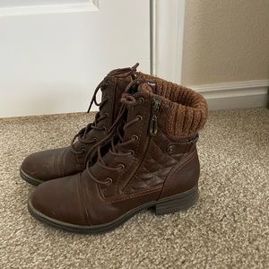 Brown Combat boots